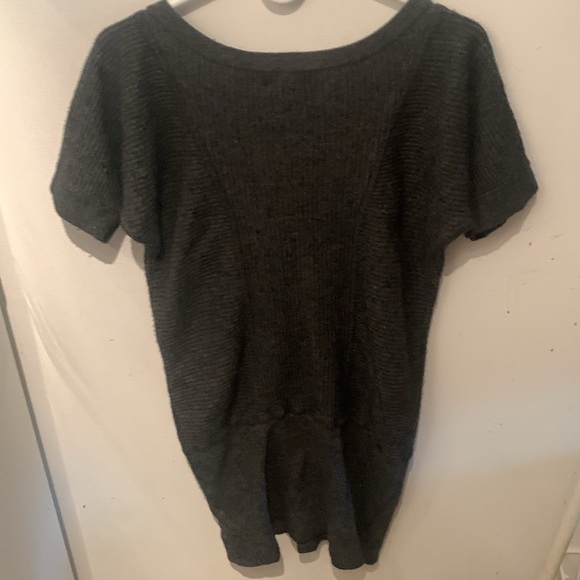 Stunning Banana Republic Grey Italian Wool/Cashmere Blend Maxi Dress SZ Large 😍 - Picture 4 of 4